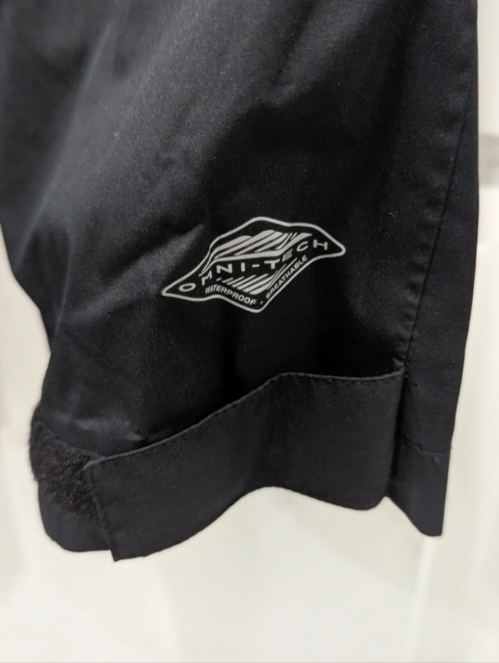 Columbia Kids Black Rain Pants Rainpants Waterproof Omni-tech Boys XS 6 7